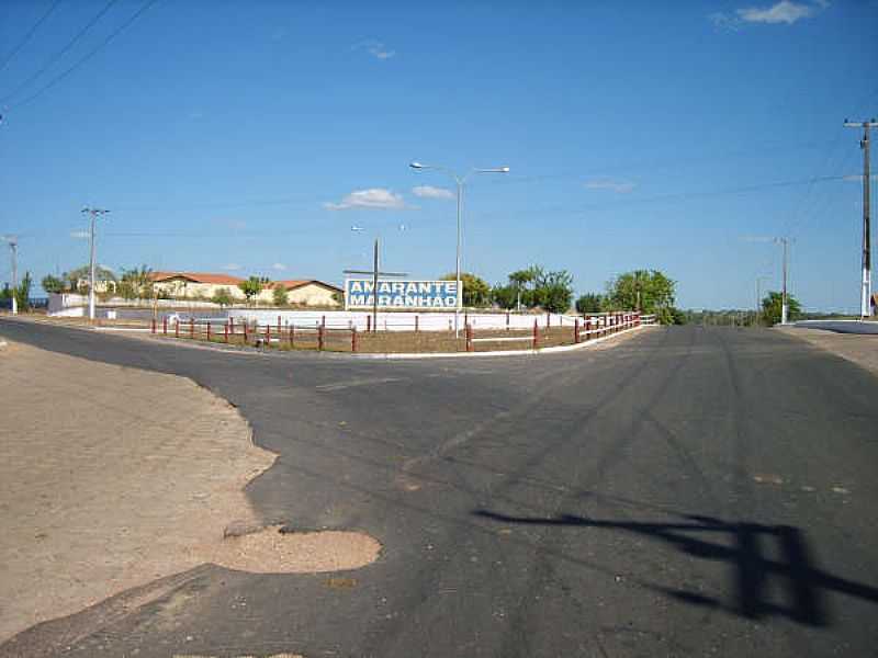 AMARANTE DO MARANHO-MA-ENTRADA DA CIDADE-FOTO:MAPIO.NET - AMARANTE DO MARANHO - MA