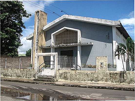 TEMPLO DA IGREJA TABERNCULO BATISTA-FOTO:ELVIS MACEDO  - ANIL - MA