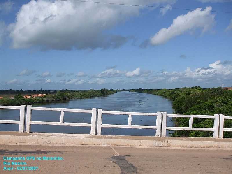 ARAR-MA-PONTE SOBRE O RIO MEARIM-FOTO:WLUIZ - ARARI - MA