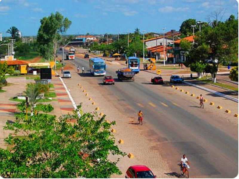 BACABEIRA-MA-CENTRO DA CIDADE-FOTO:ACHETUDOEREGIAO. - BACABEIRA - MA