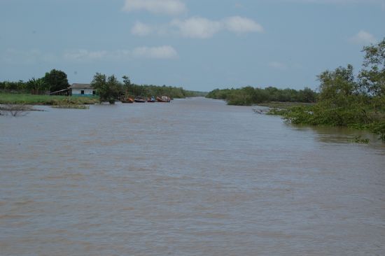 CANAL INUNDVEL C/MAR-DISTRITO PERIZ DE BAIXO-FOTO:PEDRO MELO - BACABEIRA - MA