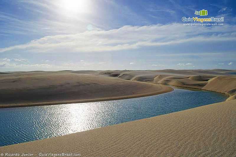 BARREIRINHAS-MA-LAGOA BONITA-FOTO:RICARDO JUNIOR  - BARREIRINHAS - MA