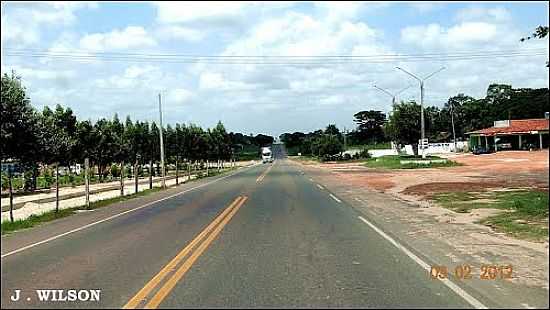 RODOVIA BR-316 PASSANDO POR BELA VISTA DO MARANHO-MA-FOTO:J.WILSON - BELA VISTA DO MARANHO - MA