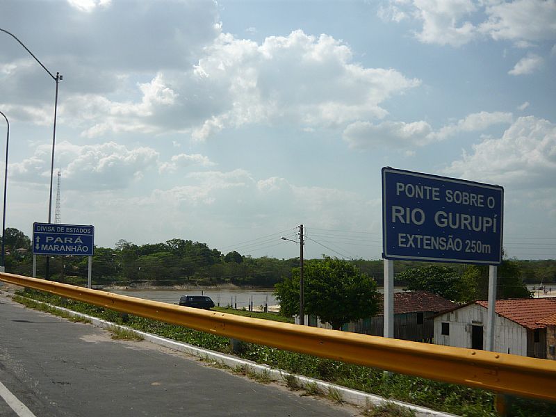 BOA VISTA DO GURUPI-MA-PONTE SOBRE O RIO GUURUPI-FOTO:MRCIO JORGE - BOA VISTA DO GURUPI - MA