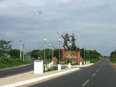 ENTRADA DA CIDADE, POR FRANCISCA LINHARES - BREJO - MA