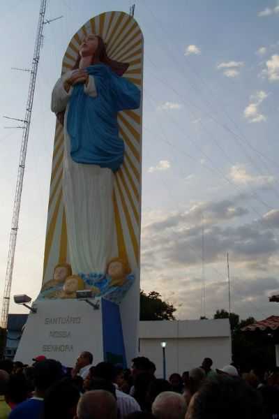 NOSSA SENHORA DA CONCEIO NO SEU SANTURIO, POR ANA MARIA MORAES - BREJO - MA