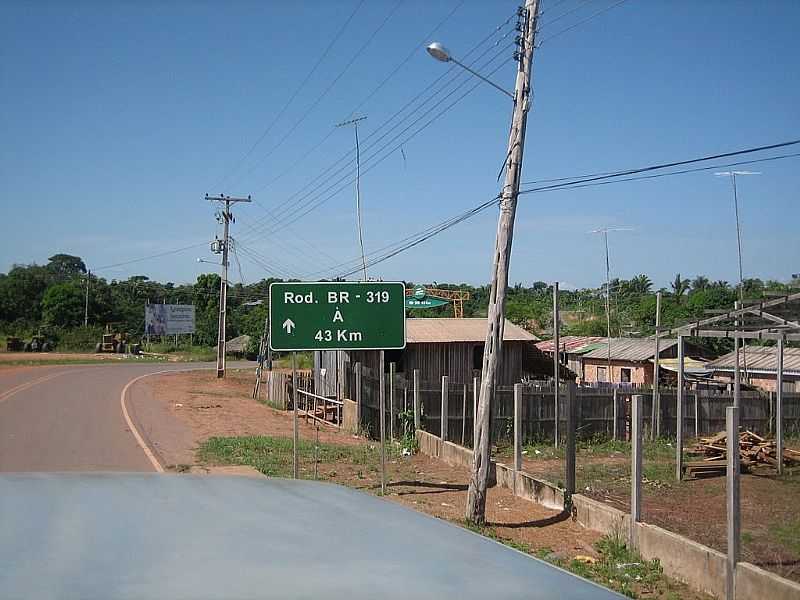 MANAQUIRI-AM-TREVO DE ACESSO-FOTO:JOSALBERTO - MANAQUIRI - AM