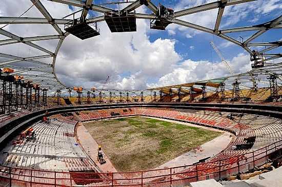 MANAUS-AM-SEMI PRONTA A ARENA DA AMAZNIA-FOTO:HTTP://WWW.PORTAL2014.ORG.BR - MANAUS - AM