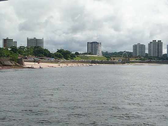 MANAUS-AM-PRAIA DE PONTA NEGRA-FOTO:PAULO TARGINO MOREIR - MANAUS - AM