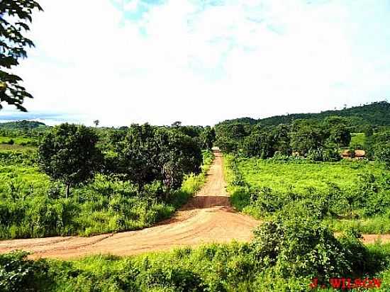 ESTRADA DE ACESSO  RODOVIA DO ARROZ-FOTO:JOSE WILSON - CIDELNDIA - MA