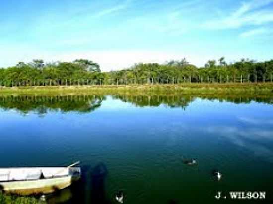 LAGO DA POUSADA NUTICA-FOTO:J.WILSON - COLINAS - MA