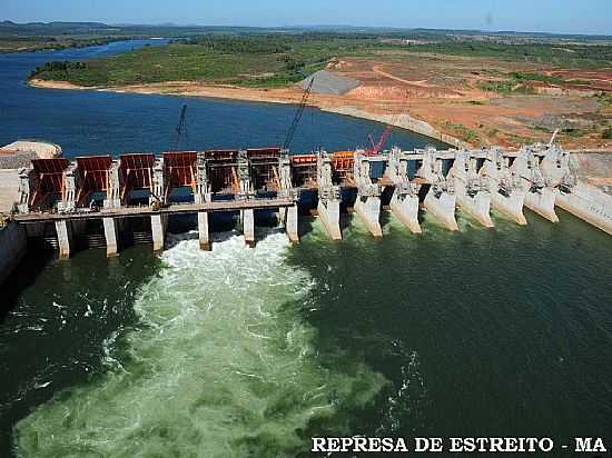 ESTREITO-MA-CONSTRUO DA USINA HIDROELTRICA NO RIO TOCANTINS-FOTO:JOSE WILSON - ESTREITO - MA