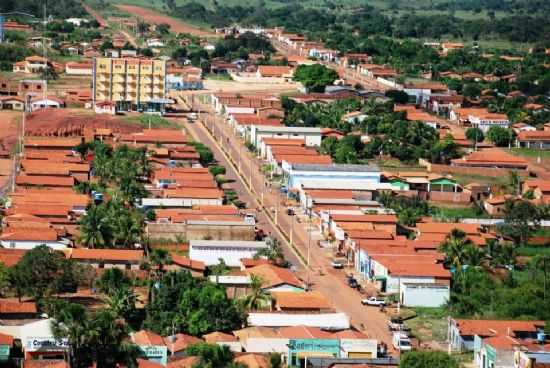 VISO PARCIAL DA CIDADE, POR MANOEL ARRUDA - FORMOSA DA SERRA NEGRA - MA