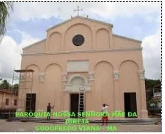 PARQUIA DE N.SRA.ME DA IGREJA EM GODOFREDO VIANA-FOTO:DIOCESEZEDOCA-MA. - GODOFREDO VIANA - MA