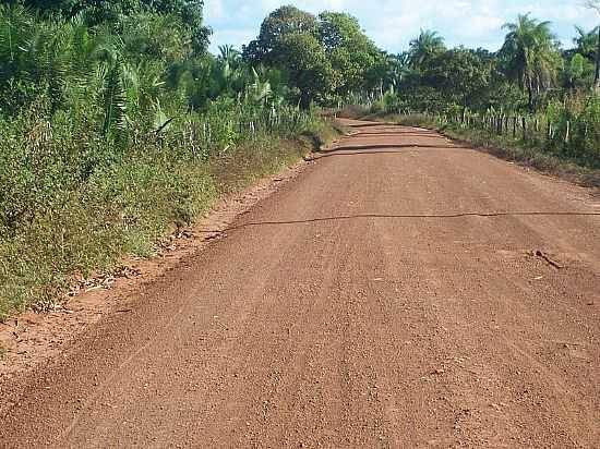 GRAA ARANHA-MA-ESTRADA DE ACESSO  CIDADE-FOTO:JURANDIR BORGES CARVALHO - GRAA ARANHA - MA