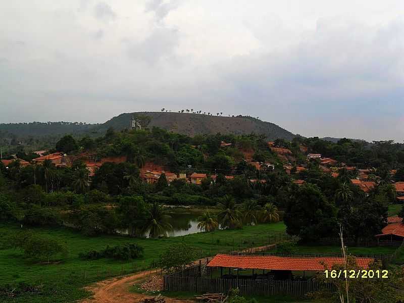 LAGO DO JUNCO-MA-VISTA DO LAGO E A CIDADE-FOTO:PROFESSOR TONI  - LAGO DO JUNCO - MA