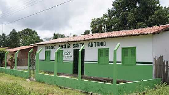 LAGO VERDE-MA-ESCOLA EM REA RURAL-FOTO:LUIZ CARLOS - LAGO VERDE - MA