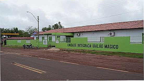 LAGO VERDE-MA-ESCOLA REFORMADA-FOTO:LUIZ CARLOS - LAGO VERDE - MA