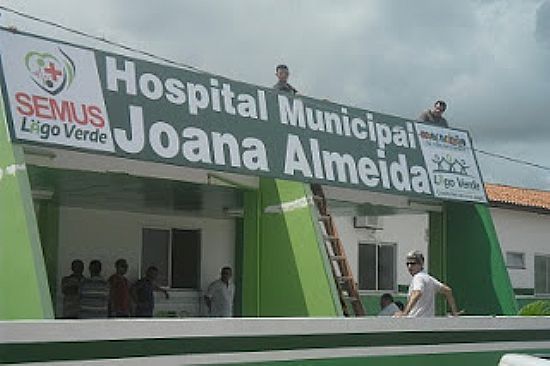 LAGO VERDE-MA-HOSPITAL MUNICIPAL-FOTO:LUIZ CARLOS - LAGO VERDE - MA