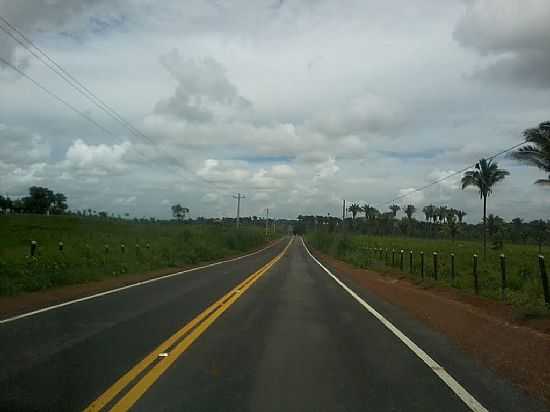 LAGO VERDE-MA-RODOVIA MA-326-FOTO:S.CASTRO.REIS - LAGO VERDE - MA