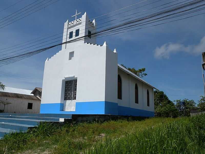 MOURA-AM-IGREJA DA COMUNIDADE-FOTO:FELIPE OLIVA - MOURA - AM