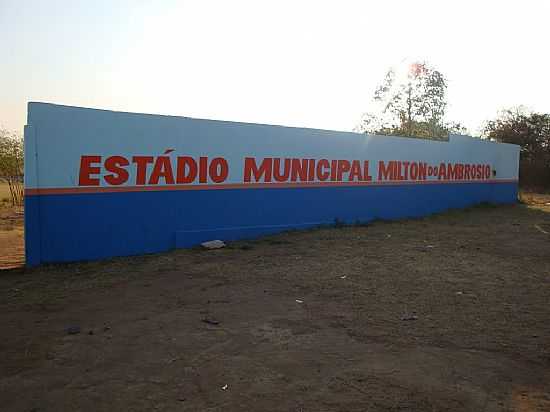 LAGOA DO MATO-MA-ESTDIO MUNICIPAL-FOTO:JOSU R. GUIMARES - LAGOA DO MATO - MA