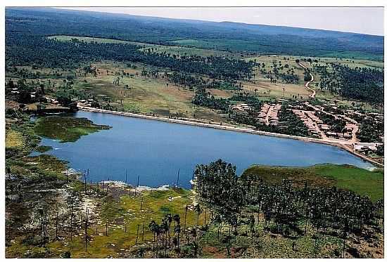 LAGOA DO MATO-MA-VISTA AREA DA LAGOA-FOTO:JOSU R. GUIMARES - LAGOA DO MATO - MA