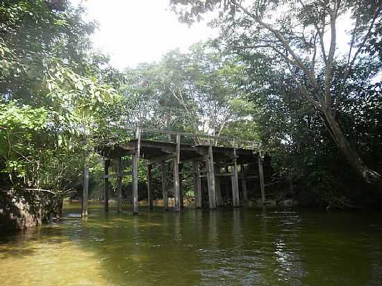 MORROS-MA-PONTE NO RIO UNA-FOTO:DANIEL - MORROS - MA