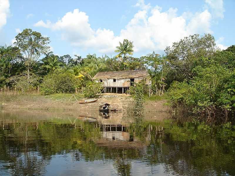 NOVO AIRO-AM-CASA RIBEIRINHA-FOTO:ERIC JAIN - NOVO AIRO - AM