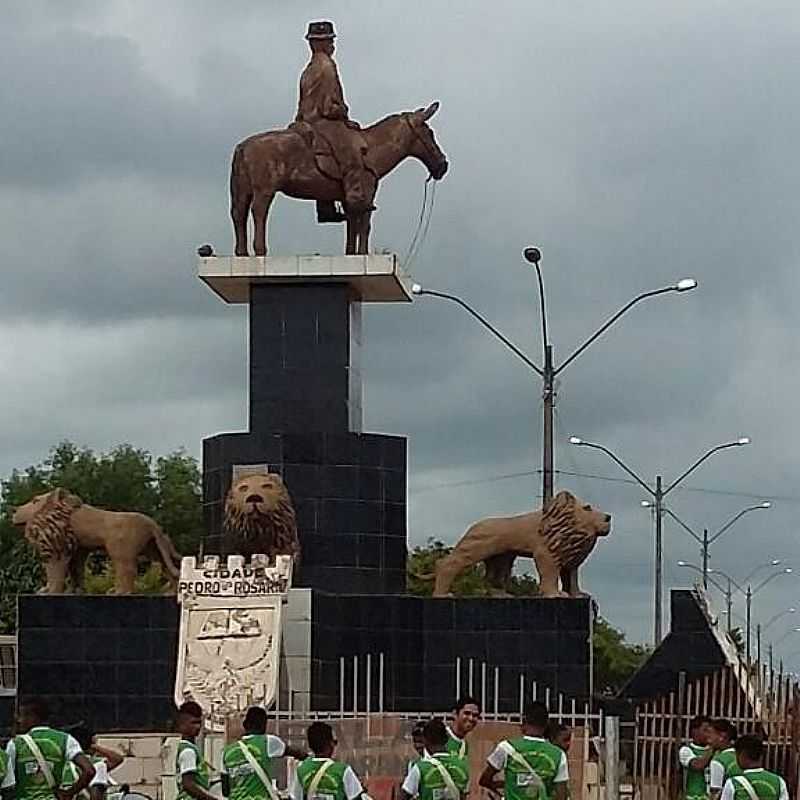 PEDRO DO ROSRIO-MA-MONUMENTO  PEDRO DO ROSRIO-FOTO:FACEBOOK.COM  - PEDRO DO ROSRIO - MA