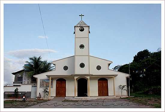 IGREJA MATRIZ DE POO DE PEDRAS-MA-FOTO:CONSUELOLIMA - POO DE PEDRAS - MA