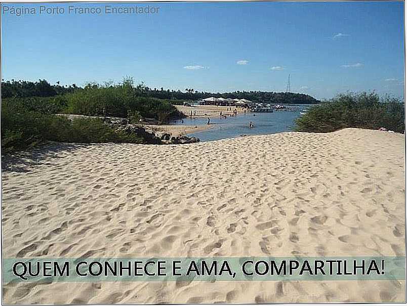 PRAIA DO MEIO EM PORTO FRANCO - MA - PORTO FRANCO - MA