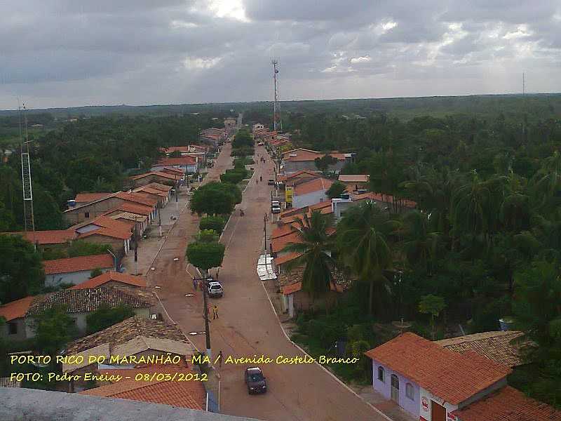 PORTO RICO DO MARANHO-MA-VISTA DA AVENIDA CASTELO BRANCO-FOTO:PEDRO ENEIAS - PORTO RICO DO MARANHO - MA