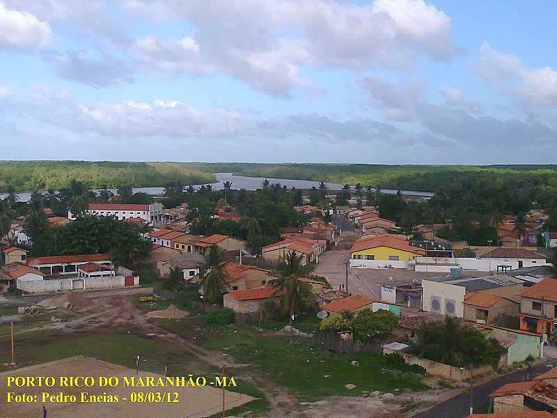 PORTO RICO DO MARANHO-MA-VISTA PARCIAL DA CIDADE-FOTO:PEDRO ENEIAS  - PORTO RICO DO MARANHO - MA