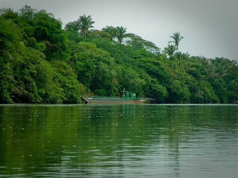 RIBEIRO AZUL-MA-BALSA DA CAPITANIA DOS PORTOS-FOTO:ALEXANDER GALVO  - RIBEIRO AZUL - MA