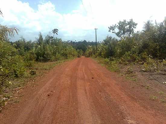 ROSRIO-MA-ESTRADA DO POVOADO DE PIARRA-FOTO:LEANDRO ESTEVES - ROSRIO - MA