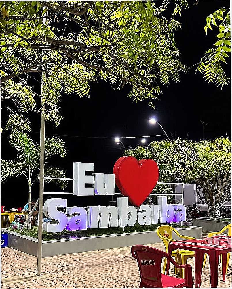 IMAGEM DA CIDADE DE SAMBABA-MA - SAMBABA - MA
