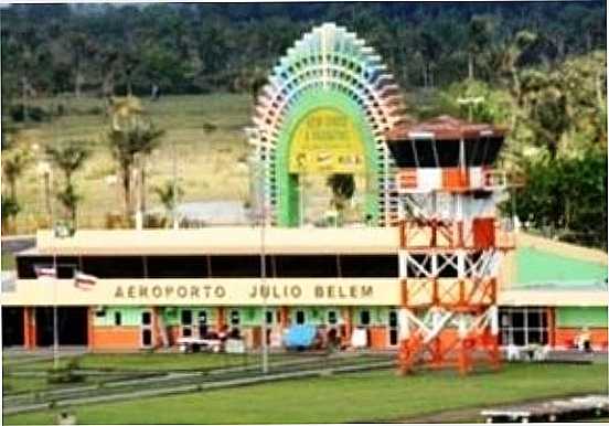 AEROPORTO INTERNACIONAL JLIO BELM, POR ESTHEFANIH CORRA - PARINTINS - AM