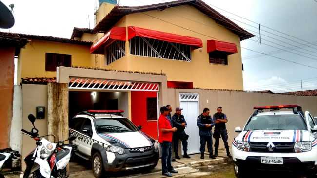 QUARTEL DE POLCIA, POR JEZAIAS FRES MENEZES - SANTA HELENA - MA