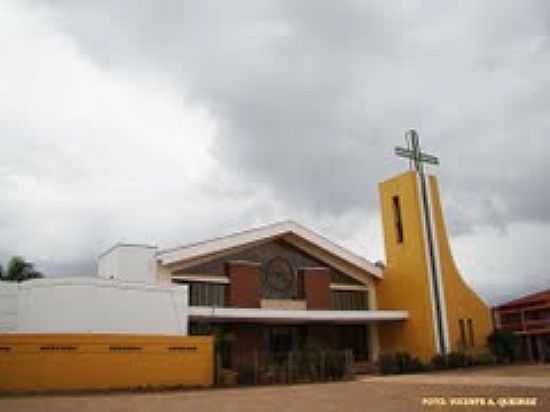 MATRIZ DE SANTA LUZIA-FOTO:VICENTE A. QUEIROZ - SANTA LUZIA - MA