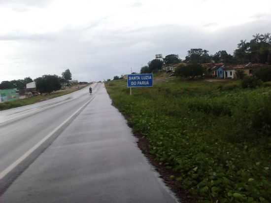 ENTRADA DA CIDADE, POR EMERSON - SANTA LUZIA DO PARU - MA