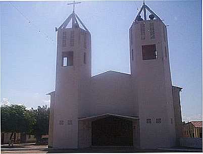 IGREJA N SRA DOS AFLITOS POR PAULO CARVALHO - SANTA QUITRIA DO MARANHO - MA