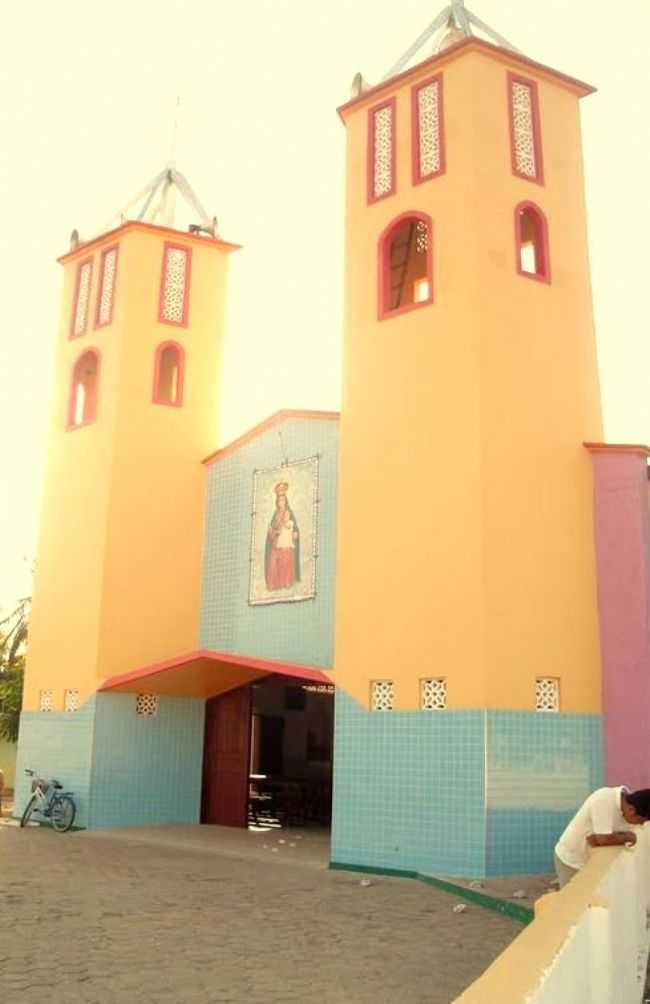 IGREJA NOSSA SENHORA DOS AFLITOS, POR ADELINA JESUS - SANTA QUITRIA DO MARANHO - MA