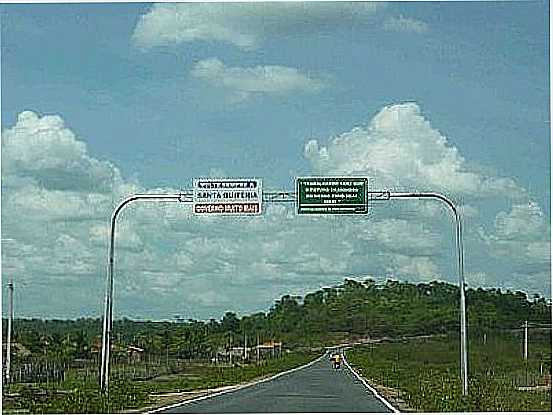 ENTRADA DA CIDADE POR MRCIO JORGE - SANTA QUITRIA DO MARANHO - MA