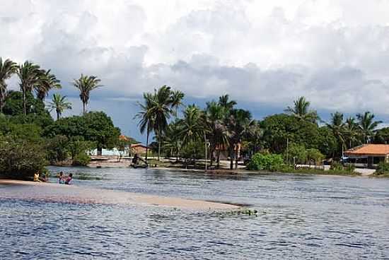 ORLA DO RIO GRANDE EM SANTO AMARO DO MARANHO-MA-FOTO:JOS EDMUNDO MEDEIRO - SANTO AMARO DO MARANHO - MA