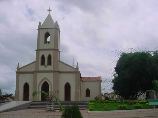 IGREJA MATRIZ - SO FLIX DE VALUAR EM SO FLIX DE BALSAS, MA. , POR ARO MARTINS SILVA - SO FLIX DE BALSAS - MA