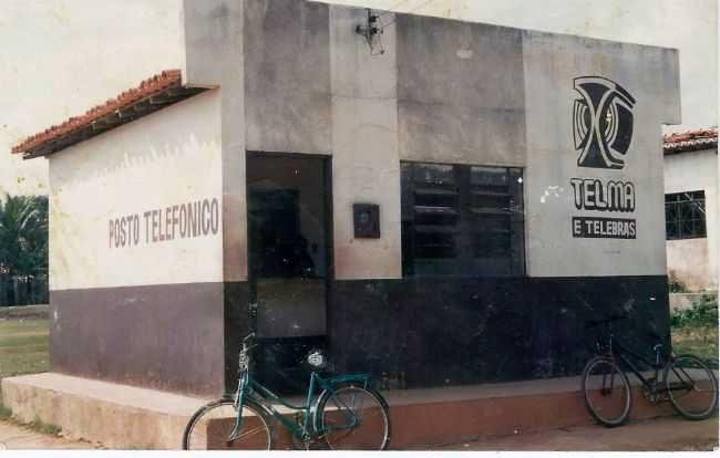 POSTO TELEFNICO DE BREJO, INCIO DOS ANOS 90, POR JOO RODRIGUES SOUSA FILHO - SO FRANCISCO DO BREJO - MA