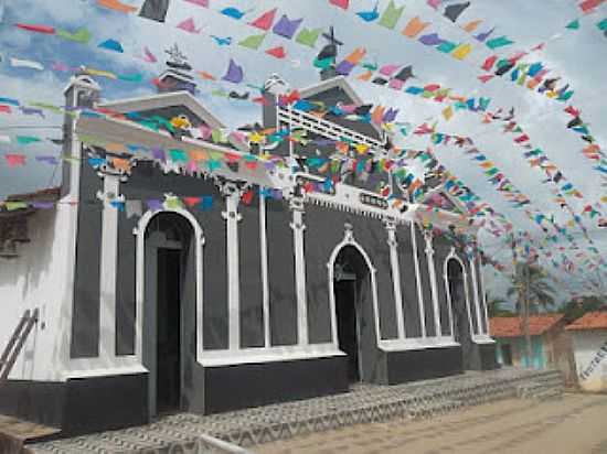 IGREJA DE SO JOO BATISTA EM SO JOO DO CORTES-FOTO:SAOJOAODECORTESALCANTARA - SO JOO DE CORTES - MA