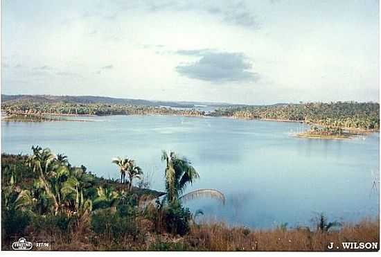 LAGO DA BARRAGEM RIO FLORES-FOTO:JOSE WILSON - SO JOS DOS BASLIOS - MA