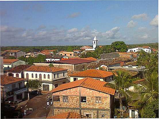 TURIAU-MA-VISTA PARCIAL COM A TORRE DA IGREJA AO FUNDO-FOTO:WILLAMI - TURIAU - MA